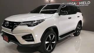 LIVE - ส่งงาน เคลือบแก้ว เคลือบเซรามิก Toyota Fortuner สีขาว ถามราคาได้ คลองหลวง ปทุมธานี