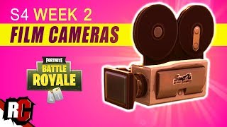 Fortnite | All FILM CAMERA Locations Season 4 Week 2 (Dance in Front of Film Cameras Challenge)