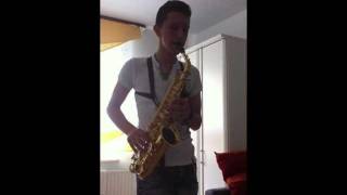 Bruno Mars - Grenade (alto sax cover)