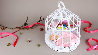 Декоративная клетка своими руками - мастер-класс