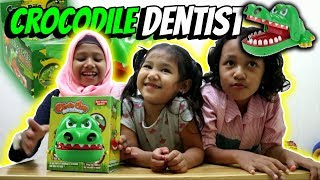 EXTREME CROCODILE DENTIST CHALLENGE | JEBAKAN GIGITAN BUAYA | ALYA CHALLENGE