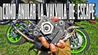 COMO ANULAR LA VÁLVULA DE ESCAPE DE TU MOTO Y/O QUITAR EL SERVOMOTOR