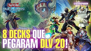 8 DECKS QUE PEGARAM DLV20! - Yu-Gi-Oh! Duel Links #439