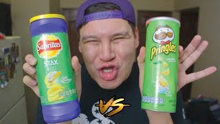 PRINGLES VS STAX ¿CUÁL ES MEJOR? - SUPER NIÑO RATA