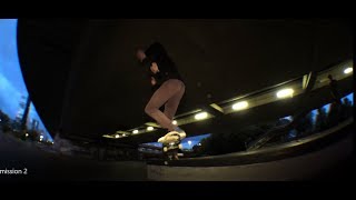 Street Mission 2 :INSANE DOUBLE BACKSIDE FLIP OVER GAP *must watch*