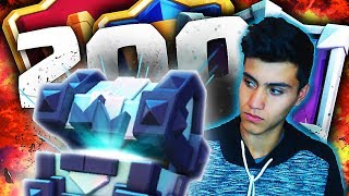 ¡¡TOP 200 DEL MUNDO Y EL MEJOR COFRE DE CLASH ROYALE GRATIS!! | SUBIENDO COPAS CR [YoSoyRick]