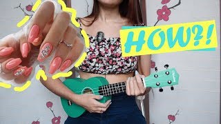 КАК ИГРАТЬ НА УКУЛЕЛЕ С ДЛИННЫМИ НОГТЯМИ