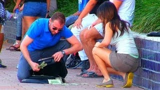 NEW Gold Digger Pranks - Girls Love Money! - SOCIAL EXPERIMENTS 2016