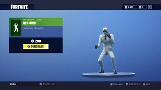 *NEW* FIST PUMP EMOTE! | DAILY ITEM SHOP TODAY! | FORTNITE BATTLE ROYALE (7/9/2018)