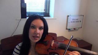 Double Stopping and Harmonics on the Violin
