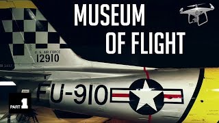 Flying a drone INDOORS at the Southern Museum of Flight (Part 1) - KEN HERON