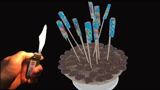 ĐỐT 10 QUẢ PHÁO REO BẮNG 2000 QUE DIÊM VÀ CÁI KẾT CẢ LÀNG BỎ CHẠY
