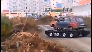 Ваз вездеход на гусеницах.