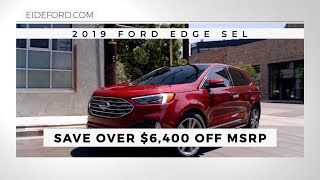 2019 Ford Edge SEL Discount-Eide Ford Bismarck Car Dealership | Ford Dealership