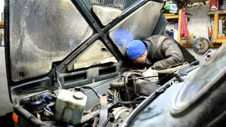Нива 21214 ремонт своими рукам  Замена радиатора