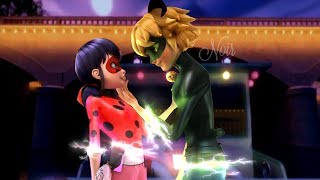 Процесс фотошопа | Le premier baiser | Chat Noir et le Ladybug