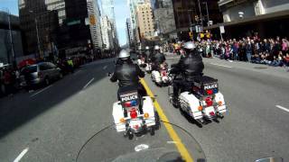 Vancouver Police Motorcycle Drill Team