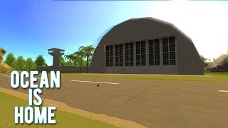 Ocean is Home: Survival island - Ангар с самолётом