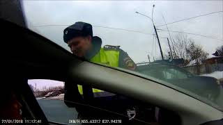 Лайтовая встреча с полицией