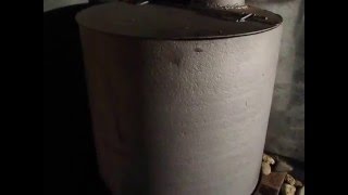 Самодельная банная печь из трубы