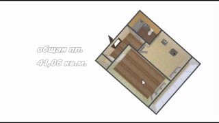 Квартиры на Шишкова. Продажа 1к квартиры Воронеж, Шишкова, поз.18 - 41,06 кв.м