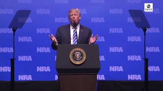 Pres. Donald Trump gives remarks at the NRA Leadership Forum in Dallas | ABC News
