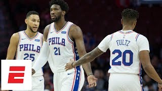 76ers vs. Melbourne NBA Preseason Highlights: Ben Simmons, Markelle Fultz & Joel Embiid | ESPN