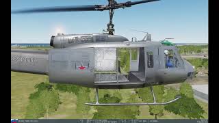 Авторотация на UH  1H Huey