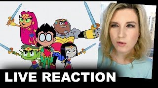 Teen Titans Go to the Movies Teaser Trailer REACTION