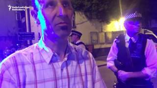 Video Shows Man Arrested After London Mosque Attack