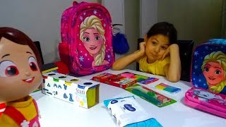 Yağmur Niloya ile A101 ve BİM'den Okul Alışverişi Yaptı | Kız Çocuklar İçin Videolar