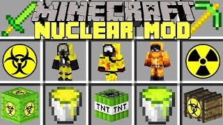 Minecraft NUCLEAR MOD l PLAY WITH NUCLEAR ITEMS, WEAPONS, & MORE! l Modded Mini-Game
