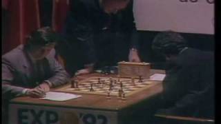 Kasparov blunders, Seville 1987, 23rd WC game