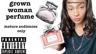 GROWN WOMAN PERFUME | MATURE FRAGRANCES FOR LADIES | GUCCI, DIOR, DONNA KARAN | VALLIVON