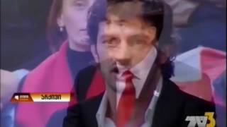 კახი კალაძე და მიხეილ სააკაშვილი ინგა გრიგოლიასთან