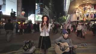 Lonely Christmas(陳奕迅) -Acoustic cover by Angela許靖韻 &  Kris Law羅啟聰  #娜娜聲
