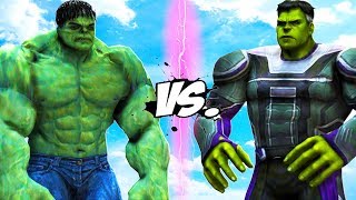 THE INCREDIBLE HULK VS HULK (ENDGAME)