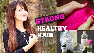 How To Apply Hair Oil For Hair Growth & Conditioning-Thick/Long/Shiny/Healthy Hair-Hair Care Routine