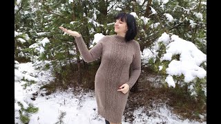 Платье (свитер) из пряжи "Borotalco". Часть 5. Фотоальбом.