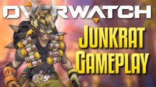 Overwatch - NEW OASIS MAP (Junkrat Gameplay)