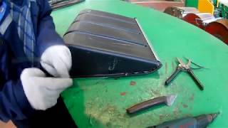 Ремонт своими руками пластиковой лопаты. Repair of plastic shovels