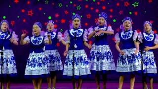 Прохладный ГДК 2017 ДШИ русская народная песня "Как на тоненький ледок"