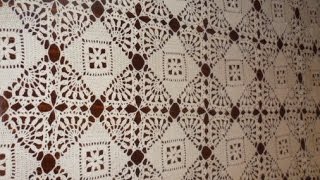 Вязание мотива №2 для скатерти крючком