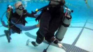 Quad Amputee Diver David Riley Extended Video -  KSEE 24 News
