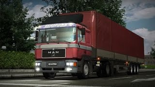 Euro Truck Simulator 2 - Движа си с MAN F2000...