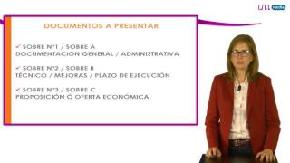 LICITACIÓN DE UNA OBRA PÚBLICA