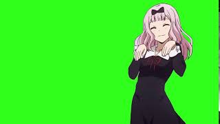 Chika Fujiwara Cute Dance Loop (greenscreen)