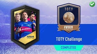 TOTY CHALLENGE SBC! (CHEAPEST SOLUTION) | FIFA 19 Ultimate Team
