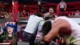 WWE Raw 7/3/17 Finn Balor vs Cesaro