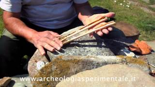 Riprodusione della spatola del sito Dos de la forca (Bz) - spatula bone - Archeologia Sperimentale
